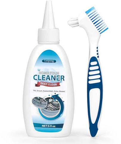 Leopong Gel limpiador de lavadora, tiras de nevera, ducha doméstica, fregaderos de cocina, paredes, azulejos, baños, 150 ml