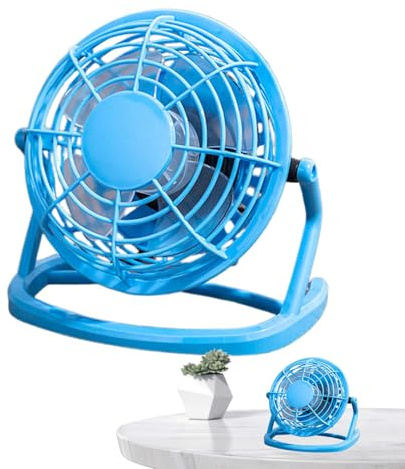 Ventilateur De Bureau USB - Ventilateur De Refroidissement Portable De 4 Pouces, Mini-circulateur D'air Silencieux | Ventilateur De Table Électrique Compact Pour Refroidissement Personnel Avec Concept