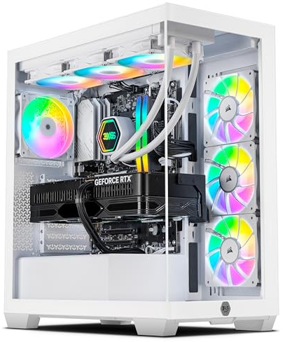 3XS Vindicta Liquid Cooled Gaming PC | RTX 5090 32GB | Ryzen 7 9800X3D 8-Core | 32GB DDR5 RAM | 2TB M.2 SSD | Dynamic RGB Lighting | WiFi | Streaming Ready | Windows 11