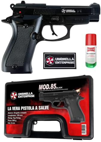 Pistola a Salve Mod. 85 9mm Top Firing Nera + Olio