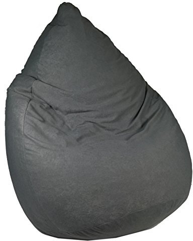 Heunec 671140 sittsäck, möbler, fåtölj, grå, 220 l