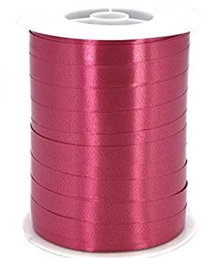 Geschenkband Bordeaux 250m x 10mm Ringelband Kräuselband (bordeaux)