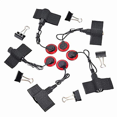eoocvt Agile-shop 5 Pcs Piezo Contact Microphone Mic. Pickup for Guitar Violin Viola Cello Banjo