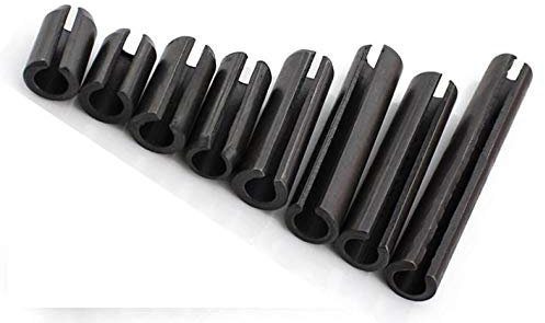 F-MINGNIAN-SPRING 25 Stück M1,5 x 6 mm - 16 mm GB879 Stahlspaltfederdübel Spannstift widerstandsfähig zylindrische Splintstifte 25 Stück Größe M1.5, 6 mm