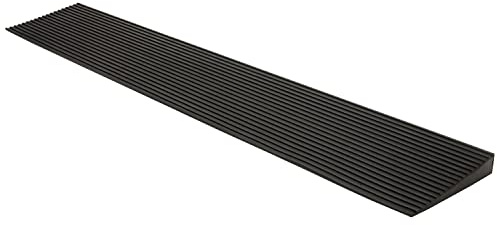 Rampe aus Gummi 25 x 150 x 900 mm, Auffahrrampe Bordsteinrampe Rollstuhlrampe Auffahrkeil Türschwellenrampe Schwellenrampe Auffahrhilfe Kingpower