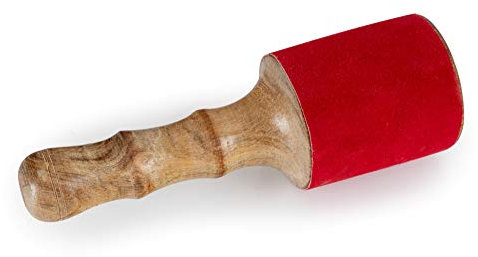 XDrum Schlägel für Klangschalen groß - Klöppel für tibetische Klangschalen - Länge: 23 cm - Durchmesser: 7 cm