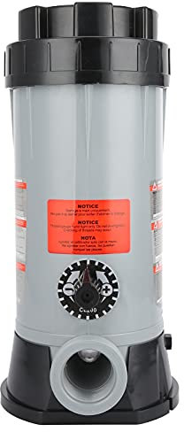 EVTSCAN 4L Automatic Chemical Feeder, for Precise Control Chlorine Level, for In Ground or Above Ground Pool, G1-1/2 Female Thread