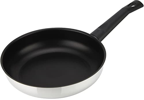 MAGEFESA Deep Gala - Sarten de 26cm, Acero Inoxidable, Libre de PFOA y Metales Pesados, Antiadherente Efecto Piedra, Todas las Cocinas, Inducción