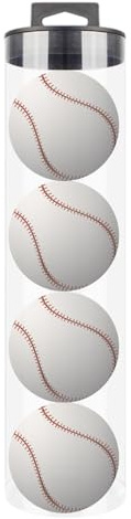 Holdes Tennisballbehälter mit Deckel, Tennisballzylinder,Transparente Tennisballröhre | Ballaufbewahrung für Tennisbälle, Tischtennisbälle, Baseball, Sportzubehör