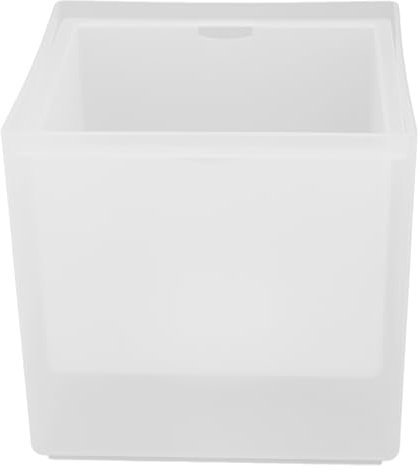 Fockety LED-Eiskübel, 3,5 L, Großer LED-Kühlkübel mit Innerer und äußerer Doppelschicht, Bunter Automatischer RGB-Lichtwechsel, Champagner-Wein-Eisbier-Eimer für die Hausbar