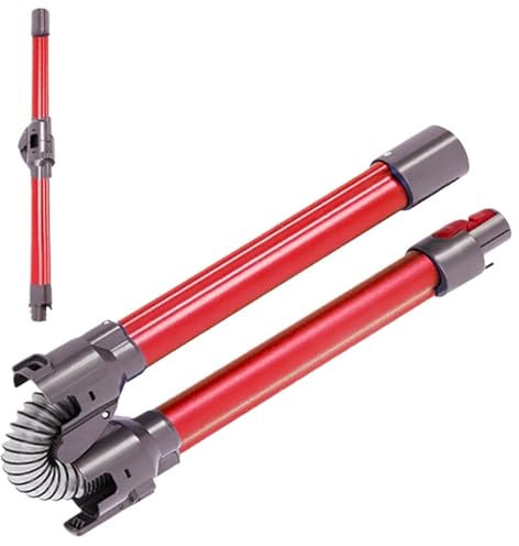 Sostituisci L'asta Telescopica Dell'aspirapolvere, Compatibile Con Dyson, V7 V8 V10 V11 Aspirapolvere Senza Fili Tubo Flessibile Portatile Tubo Flessibile Accessori(Red)