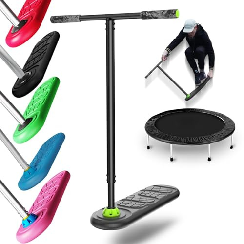 The Indo Trick Scooter - Stunt Scooter for Teens, Kids and Adults - Trampoline Scooter to Practice Pro Scooter Tricks - Indoors and Outdoors Scooter - Professionals and Beginners
