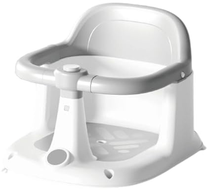 Silla Con Ventosas anti-slizante Para Ducha Hogar Viajes Hoteles Niños 6-24 Meses | Asiento De Bañera Para Baby | Mediante Asiento Cuidadosamente Moldeado Para Uso Seguro | Silla De Baño Infantil