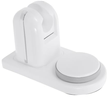 SEWACC Support pour Douchette Mural Réglable Fixation à Ventouse sans Perçage Base pour Pommeau de Douche Standard