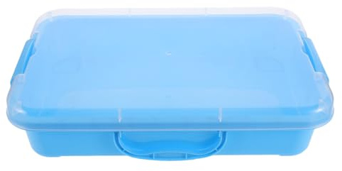 HEALSOPTHY Sandbox with Removable Lid Sturdy Safe Materials for Boys Indoor Outdoor Creative Play and Sensory Activities