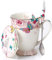 Eplze YBK Tech Euro Style Porcelain Tea Cup Coffee Mug with Lid for Breakfast Home Kitchen ((Butterflies Pattern) (Pink))
