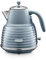 De'Longhi Scolpito Kettle,1.5 liters, 360° swivel base, Stainless steel, KBZS3001.AZ, Mineral Blue