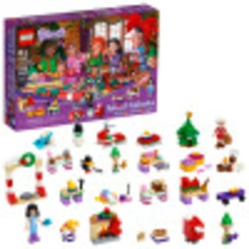 LEGO Friends Advent Calendar 41420, Kids Advent Calendar with Toys; Makes a Great Holiday Treat for Children who Love Toy Advent Calendars and buildable Figures, New 2020 (236 Pieces)