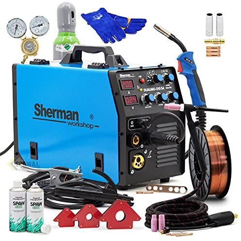 Sherman™ DUALMIG 210 S4 MIG/MAG Poste à souder Inverter 200 A sans gaz