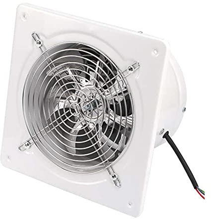 Cooling Fan 7Inch Exhaust Fan Kitchen Bathroom Window Ventilation Air Ventilator Toilet Wall Pipe Duct Fan Air Extractor
