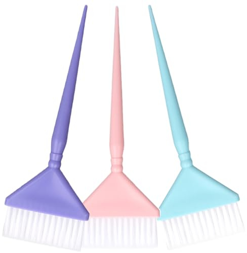 FRCOLOR 3piezas Pinceles Para Teñir El Cabello Kit Completo Para Profesionales y Principiantes Fácil De Usar y Transportar