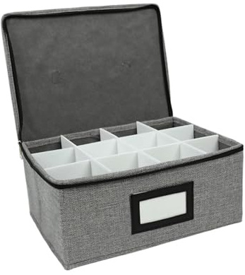 FytStycale Caja para Guardar Copas de Vino O para Cocina O Autocaravana