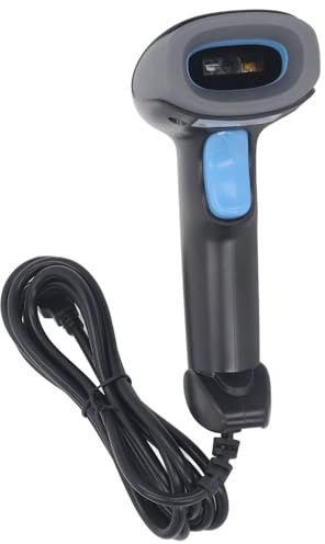 Streckkodsläsare QR-kod läsare hög precision USB med kabel 1D 2D streckkodsläsare snabb respons rött ljus för stormarknad lager