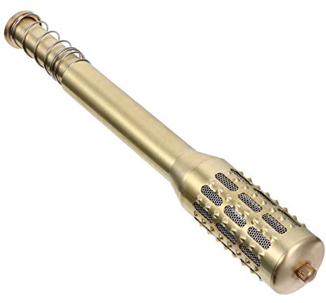 Moxa-Stick Abnehmbarer Moxibustionsstab Tragbarer Moxibustionsstab Brennerhalter Kegelhalter Moxa-Brenner Bimsstein Moxibustionsstab Für Massage Beweglicher Kamm Kupfer
