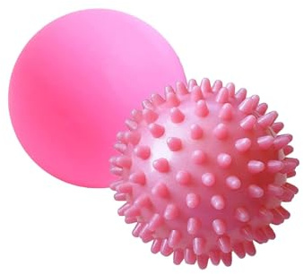 2 Stück Massageball，Massagebälle Faszienball，für Rücken, Beine, Füße & Hände Muskelmassage.