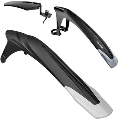 Fahrrad Schutzblech Fahrrad Fender PP Weichplastik geeignet for 24-29 Zoll Fahrräder MTB DH Dämpfer Bike verdicken Spritzschutz Zubehör (Color : RL1000 One Set Plus)