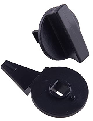 AANAN Dunkle Warndreieck-Abdeckung Drehknopf Halterung Clip 1J0867467 Kompatibel mit A5 Q7