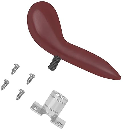 Abaodam Fagott Daumenauflage mit Ergonomischem Design Rutschfest aus Abs und Metall Leicht Rot für Bassoon Zubehör und Fingerschlinge Bogenschießen