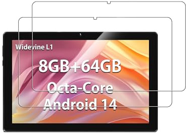 For BYXSB EUA10L01 10 inch Tablet Android Tablet Tempered Glass Screen Protector - High Transparency, Scratch Resistant, Anti-Fingerprint(2 Pack)