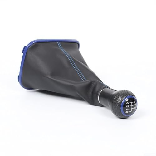 HpLive schaltknauf 5/6 Gang für Golf 4 IV OE 1J0711113 23 mm Schaltknauf mit Schaltmanschette (6 Speed)