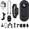 Lpsdssre Gosnap Camera, Travel Activity Camera, Waterproof Sports Cam, Lightweight, Waterproof, 6.45x2.8x2cm, White, Black, For Motorcycle Bike Cycling Gym Hiking Travel Activity Recording