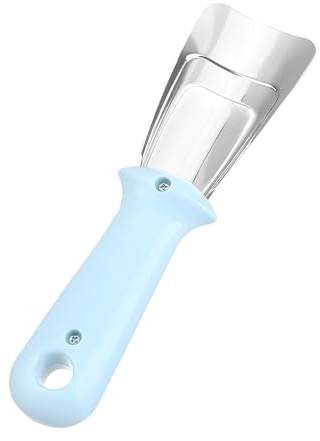 KIXZSAZ Sbrinamento Pala Congelatore Raschietto per ghiaccio Multifunzione Cucina domestica Gadget pulito Accessori portatili utili per il frigorifero, Blu