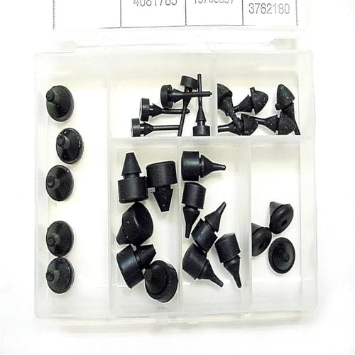 Kit 1 Rubber Bumper Small Seal Glove Box License Ash Tray Gas Door