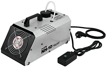 Eurolite NH-10 Dunstnebelmaschine | Kompakte Maschine mit 400 W, Fernbedienung & einstellbarem Ausstoß-Volumen | Dunstnebelgerät für Party-Räume | Betrieb mit herkömmlichen Nebelfluid auf Wasserbasis