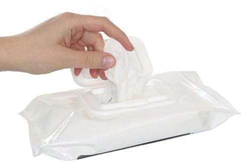 Palucart® 240 Salviette igienizzanti e detergenti per mani e superfici con Alcol senza risciacquo, salviettine umidificate per lavoro, scuola, viaggi, Made in Italy, 12 CF x 20 Pezzi - C