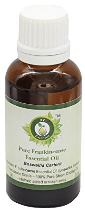 Ätherische Weihrauch Öl | Boswellia Carterii | Zur Entspannung | Für Haut | 100% reines natürlich | Dampf destilliert | Therapeutische | Frankincense Essential Oil | 5ml | 0.169 Unzen By R V Essential