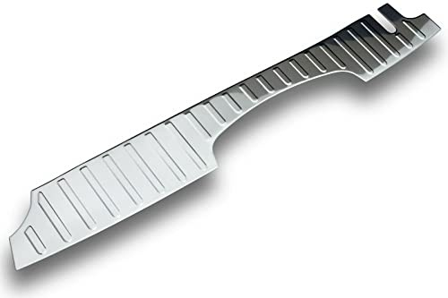 RECAMBO Stainless Steel Rear Bumper Protector compatible with Suzuki Grand Vitara II 2005-2015 - hochglanz poliert, Chrom Look, Stainless steel, Polished finish, Chrome look, Scratch protection