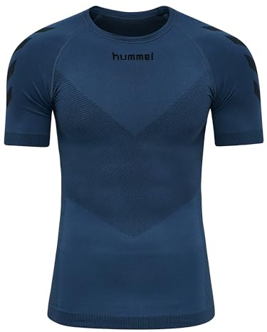 hummel Herren, Homme, Male First Seamless Jersey S/S | Slim Fit | Rundhals | Kurzarm | unifarben | atmungsaktiv | Ohne Verschluss | sportlich-Style | ideal für Casualmode