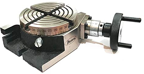 4 Inches (100 mm) 4 slots Regular Rotary Table for Milling Machines