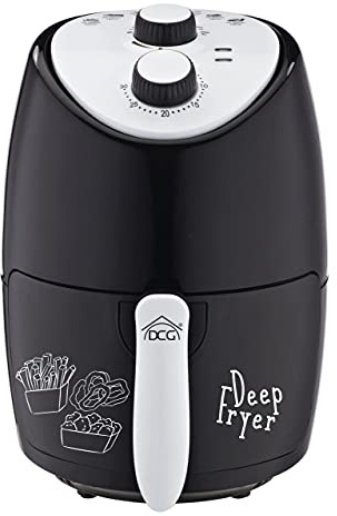DCG FR3504 - Friggitrice ad Aria Calda 1000 watt Nero
