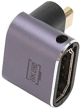 Shanrya HD zu Micro HD Adapter, Aluminiumlegierung Micro HD zu HD Konverter für Laptop Computer