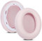 HoneTeek Replacement Q35 Earpads for Anker Soundcore Life Q30 Headphones Noise Cancelling Protein Leather Headset Ear Pads Ultra Soft High-Density Memory Foam Ear Cushions Earmuff Repair Part (Pink)