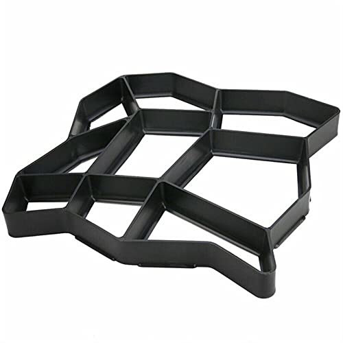 SXCXYG Pflasterformen für Beton Gartendekoration. DIY. Path Maker Betonformen Zementform Betonzement Steinspaziergang Pflasterstau Paver Wiederverwendbare Betonziegelsteine