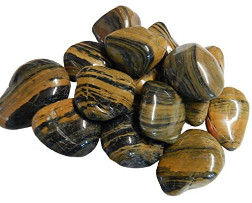 Generisch Polierter Kiesel Flusskiesel Kieselsteine GartenkiesKies Pebble Polished Garden Stone, Gartendekoration, Dekosteine,Teichsteine, Aquariensteine 30-50mm (5)