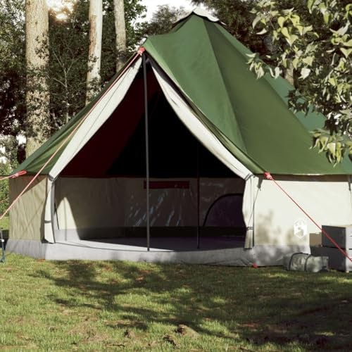 Homgoday Campingzelt, Familienzelt Typen für 10 Personen, grün, wasserdicht, Campingzelt, Strandzelt, Trekkingzelt