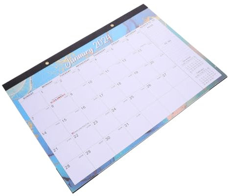 Lurrose Wandkalender Englischer Monatskalender Für Büro Und Haushalt Monate Mit Memo-funktionen Elegantes Design Als Für Familie Und Freunde